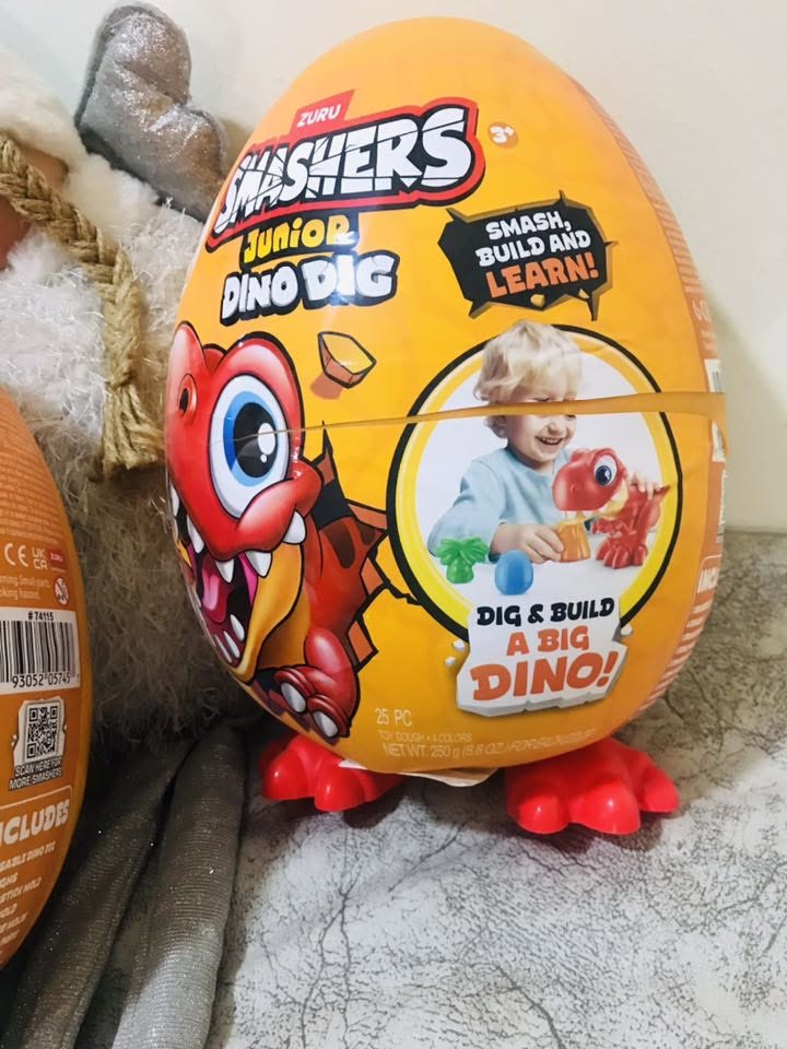 Smashers Junior Dino Dig Large Egg