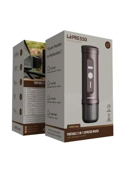 L’espresso Portable 2-in-1 Espresso Maker