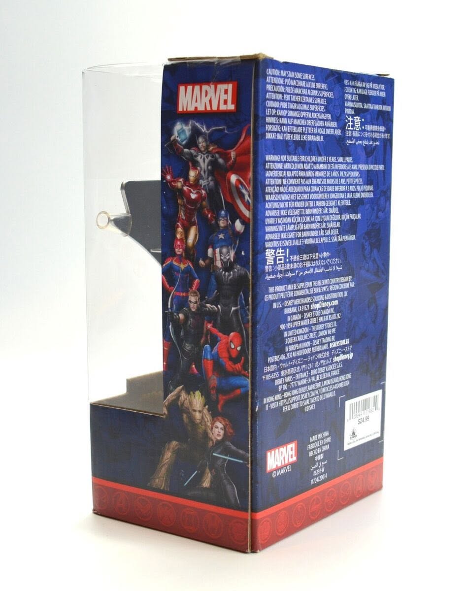 Marvel Avengers Tower Pen with Holder – Silver & Red