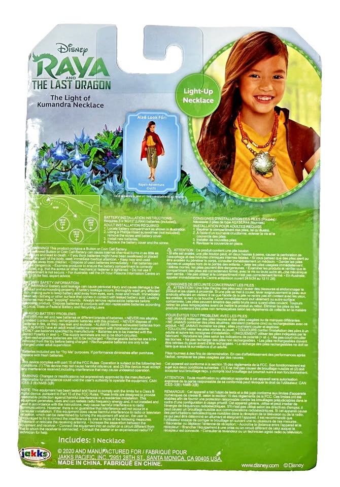 Disney Raya and the Last Dragon – The Light of Kumandra Necklace