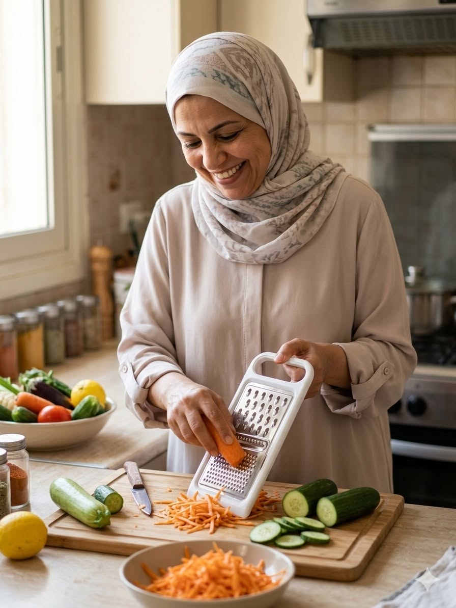 3-in-1 Multi-Functional Handheld Grater & Slicer