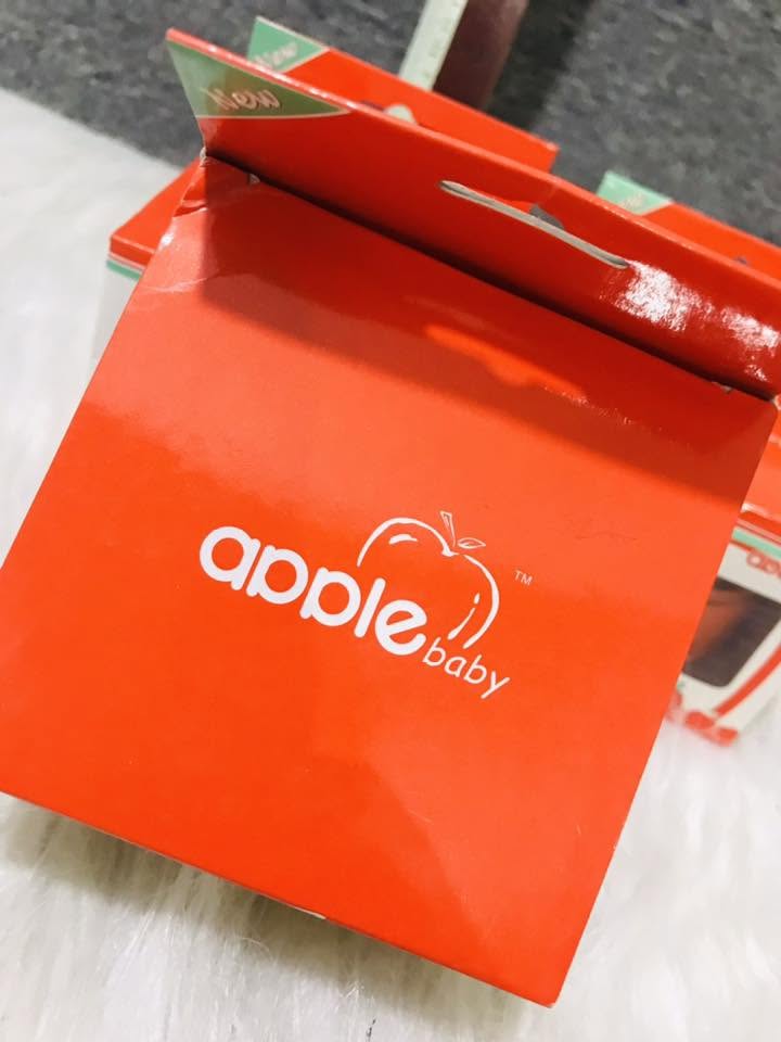 Apple Baby Powder Box with Puff