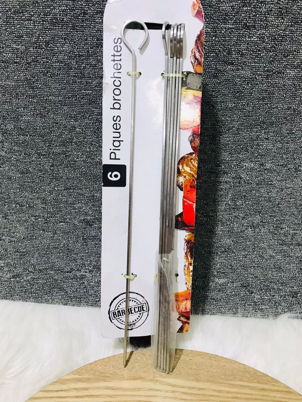 Metal BBQ Skewers – Set of 6