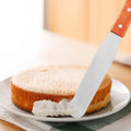 Icing Stainless Steel Wooden Handle Cake Decorating Frosting Spatula