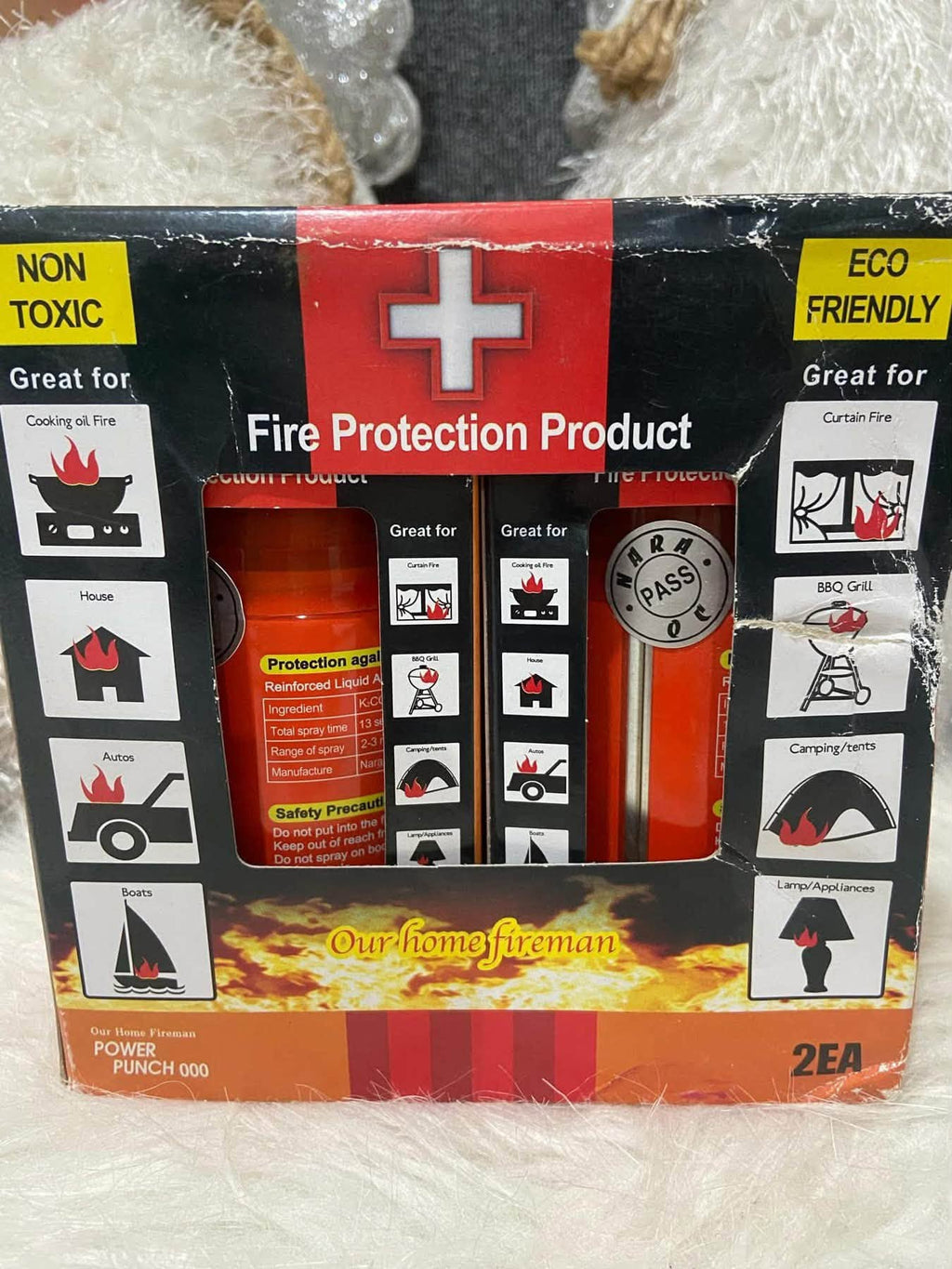 Our Home Fireman - بخاخ إطفاء الحريق