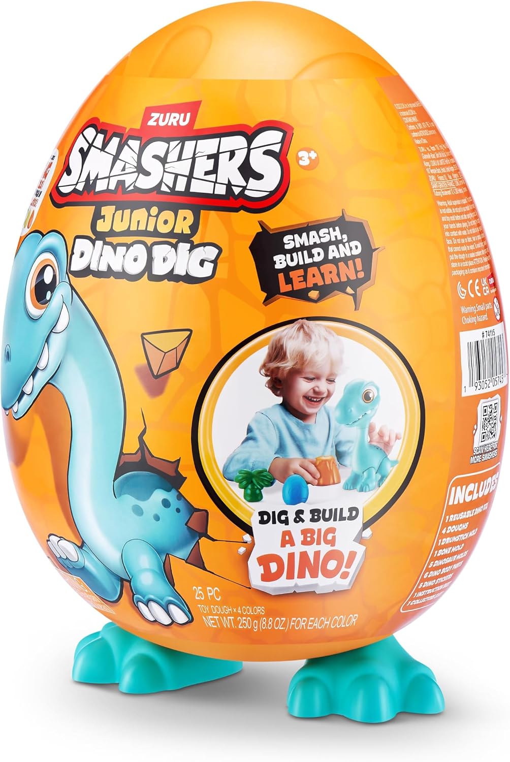 Smashers Junior Dino Dig Large Egg