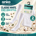 Anko Women’s Casual Knee High Socks