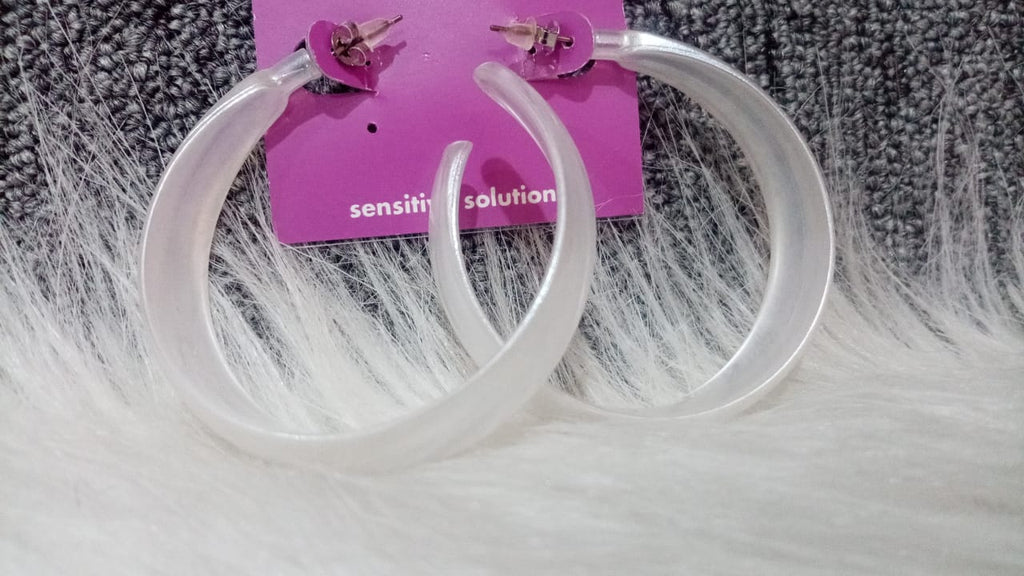 Claire's  Pastel Hoop Earrings