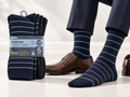 Anko Men’s Business Cotton Crew Socks – 5 Pack