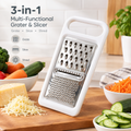 3-in-1 Multi-Functional Handheld Grater & Slicer