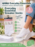 Women's Casual Sneaker Socks (3-Pack)