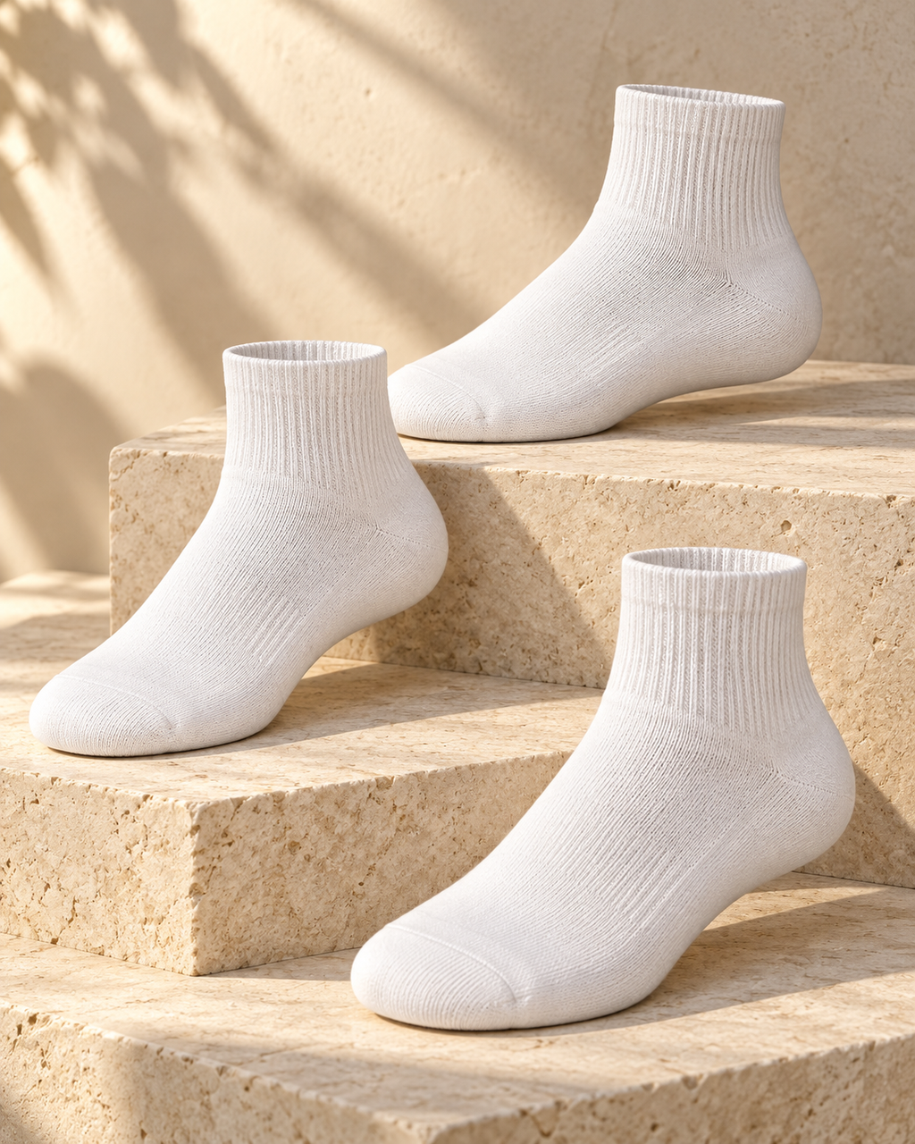 Anko Men’s Sports Quarter Crew Socks