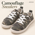 ARDENE Camouflage Low-Top Sneakers