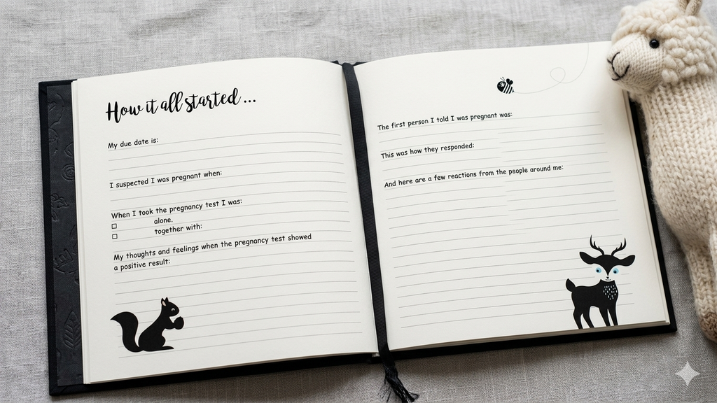 My Pregnancy Journal Book
